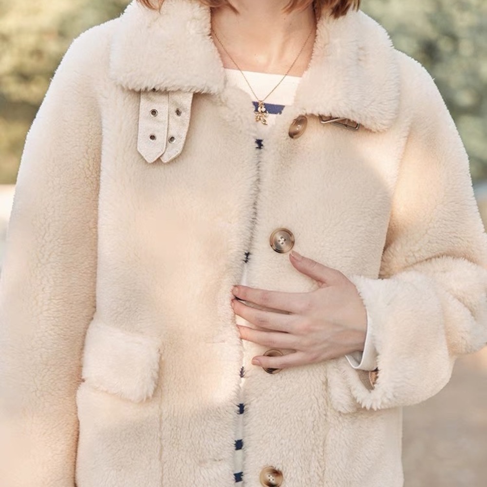 lamb fur coat